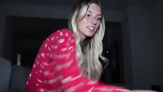 The guy masturbates and catches all the sperm with his mouth