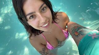 Can I give you a blowjob right here? Do you mind? (Latina Stepsis)