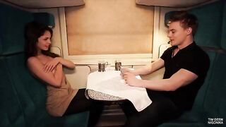 There's enough room in the compartment for an orgasm - Part 1