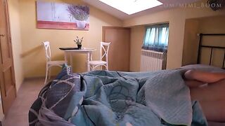 Mimi Boom gently wakes her man with morning intimacy