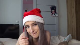 Anny Walker was fucked by a neighbor on Christmas Eve