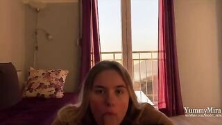 I got a blowjob and had sex with a girl, and I came quickly