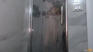 I tried to fart but a lot of cum came out of my ass !! Anal creampie - Amateur