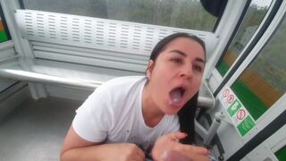 I get caught fucking in the Medellin cable car, what an adventure!
