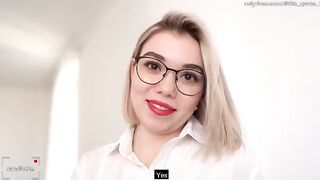 Student is having sex with her math teacher straight on the table