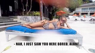 I picked up a girl at the pool and fucked her in her apartment