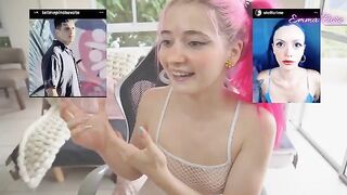 TikTok thot reacts to top Argentinian porn with intense passion