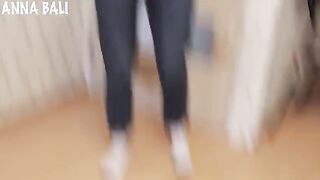Babe stopped fucking a sex doll gifted to her friend