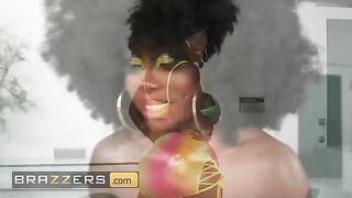 Ebony Mystique shares her skin care routine and gets wild